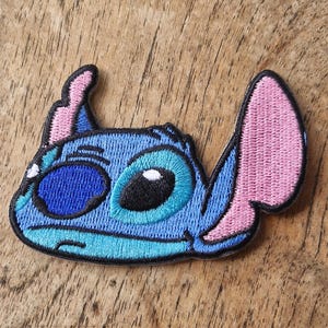 Stitch Experiment 626 - Lilo & Stitch Iron On Embroidery Patch