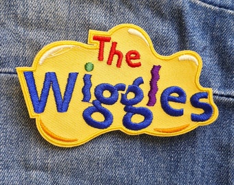 Wiggles Kids Concert, Iron On, Adhesive Back, Embroidery Patch for Costume