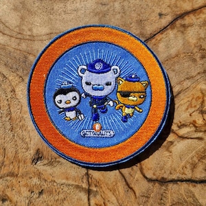 Octonauts, ABC Kids Cartoon, TV Iron On Embroidery Patch