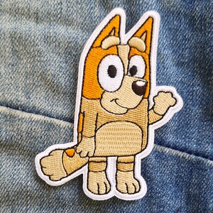 Bluey & Bingo Iron on Patch – The Prize Booth