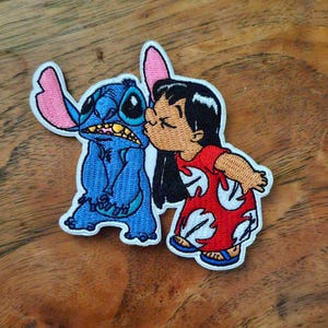 Lilo & Stitch Kids Cartoon Iron On Embroidery Patch