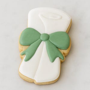 Cortador de galletas de diploma / Galletas de graduación / Clase de 2025 / Regalo de graduación / Diploma con lazo Decoración de graduación / Diploma de graduación con cinta
