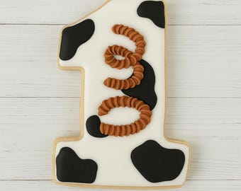 Nummer 1 koekjesvorm - meerdere maten - van klein tot groot!