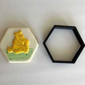 Hexagon Shaped Cookie Cutter - Multiple Sizes Available - Small to large!