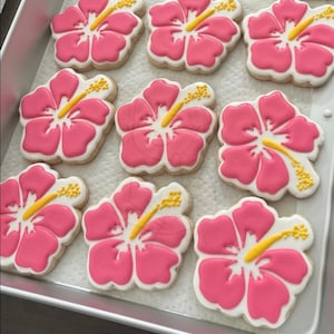 Hibiscus Flower Shaped Cookie Cutter - Hawaii