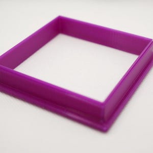 Square Shaped Cookie Cutter - Multiple Sizes Available - Small to large!