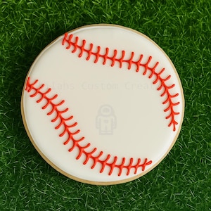 Baseball-Ausstechform Sport-Gastgeschenk | Baseball Geburtstagskeks | Team-Party-Leckerli | Benutzerdefinierte Baseball Zuckerkeks | Trainer Geschenk