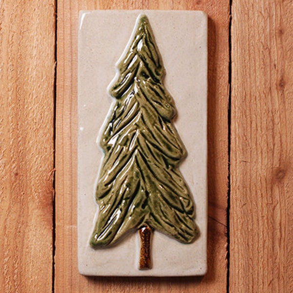 Tree Ceramic Tile Etsy