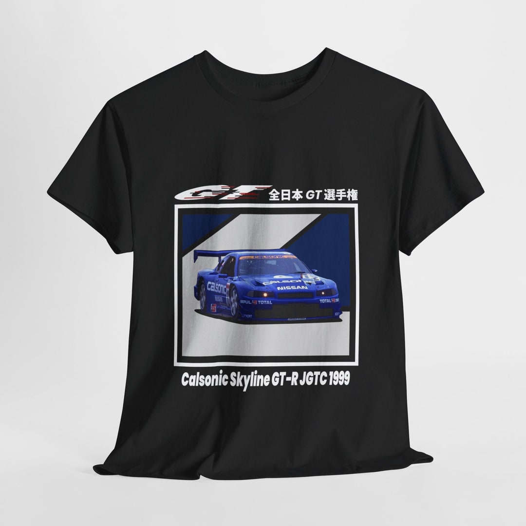 CALSONIC RACING TEAM Tシャツ Lサイズ R34GTR CALSONIC RACING TEAM Tシャツ Lサイズ R34GTR 2008 SUPER GT Rd