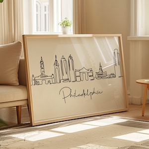 Philadelphia Wall Art, Cities Skyline, Instant Download, Philadelphia Printable Digital Download, Travel Wall Art, Printable Wall Art
