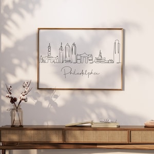 Philadelphia Wall Art, Cities Skyline, Instant Download, Philadelphia Printable Digital Download, Travel Wall Art, Printable Wall Art
