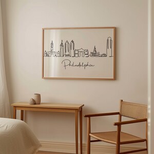Philadelphia Wall Art, Cities Skyline, Instant Download, Philadelphia Printable Digital Download, Travel Wall Art, Printable Wall Art