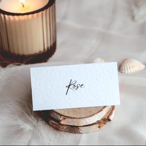 Cartões de nome de lugar, nomes de lugar para casamento, cartões de lugar para casamento, configurações de lugar, arranjos de mesa, assentos, plano de assentos moderno