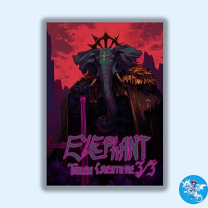 Elephant MTG Token Premium Collectable