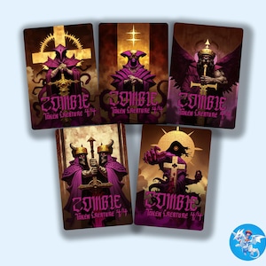 Copie di segnalini Zombie MTG 4/4