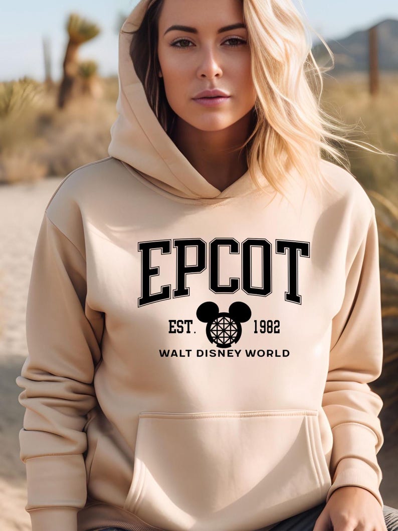 Disney Epcot Sweatshirts, Walt Disney World Epcot Hoodie, Disneyland Trip 2025 Sweaters, Disney Family Hoodies, Trip, Men's Epcot Crewnecks image 1
