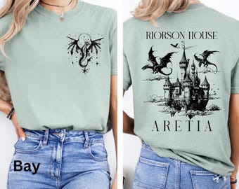 Xaden Riorson House Shirt, Fourth Wing Inspired Tee, Basgiath War College Dragon Rider Shirt, Iron Flame Rebecca Yarros, Book Lovers Gift
