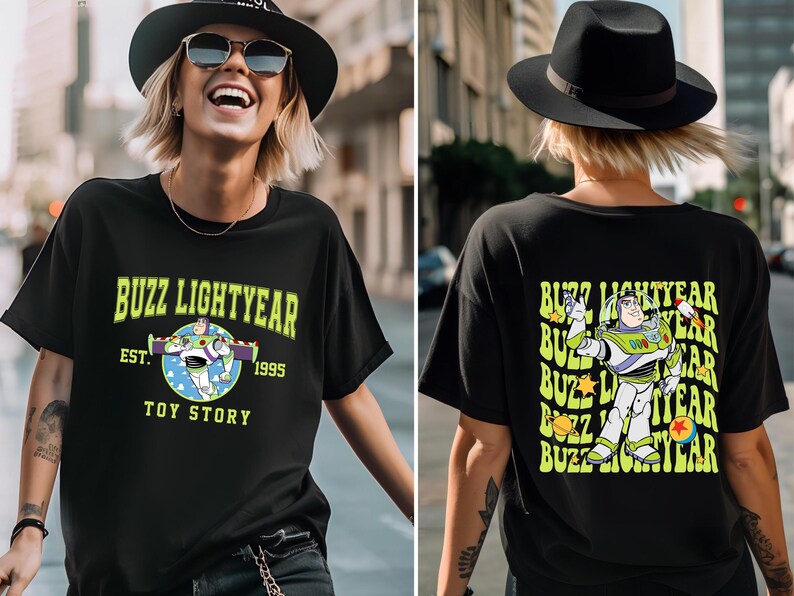 Camiseta de Buzz Lightyear de Toy Story, camiseta de Buzz Lightyear de Toy Story, camisetas familiares a juego para Disneyland, camisetas para fans de Toy Story imagen 1