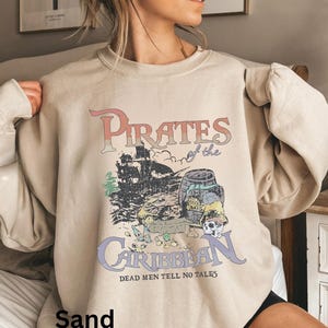Pirates of the Caribbean Sweatshirt Disneyland - Etsy