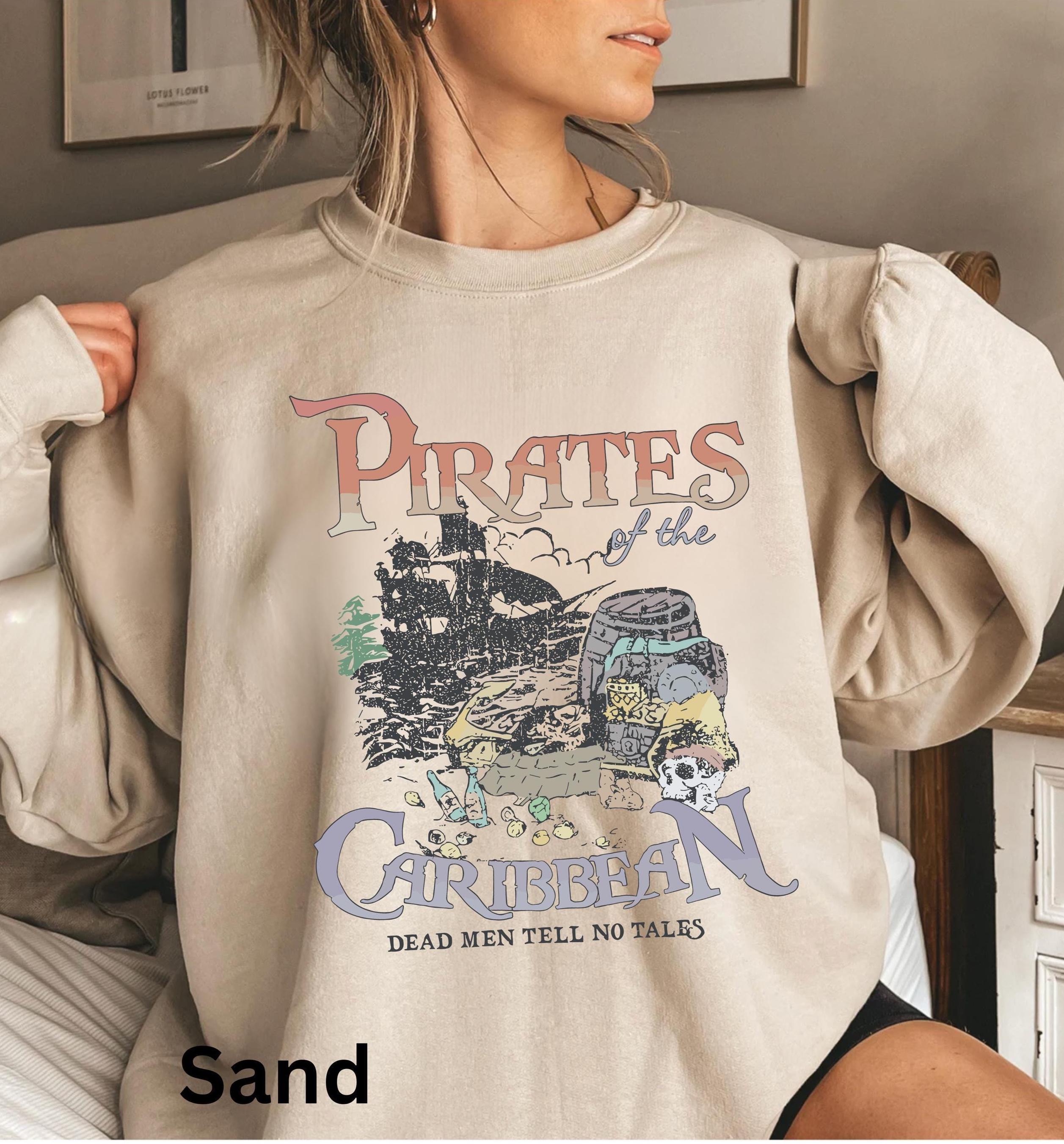 Pirates of the Caribbean Sweatshirt Disneyland - Etsy