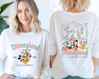 Disneyland Mickey Magic Kingdom Sweater, Mickey and Friends Best Day Ever Sweatshirt, Disneyland California Hoodie, Disneyland Trip Crewneck