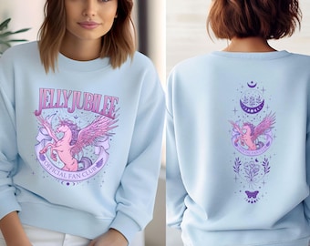 Jelly Jubilee Crescent City Sweater, Bryce Quinlan Merch Two Sided Hoodie, SJM Merch, House Of Earth And Blood, Jelly Jubilee Fan Club Shirt