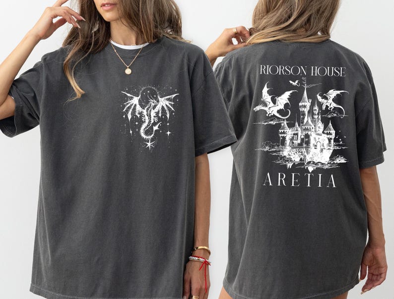 Xaden Riorson House Shirt, Fourth Wing Inspired Tee, Basgiath War College Dragon Rider Shirt, Iron Flame Rebecca Yarros, Book Lovers Gift image 5