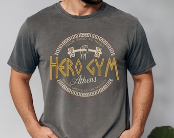 Hercules Hero Gym Shirt, Disney Hercules Tee from Zero to Hero, Disneyland Vacation Shirts for Men, Men's Gym Tee, Disney Gift for Boyfriend