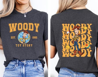 Toy Story Sheriff Woody Shirt, Toy Story Tees, Disneyland Matching Family Trip Tees, Toy Story Fans Tees