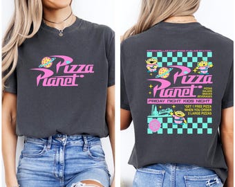 Pizza Planet Toy Story Aliens Shirt :Comfort Colors Bella Canvas Tees