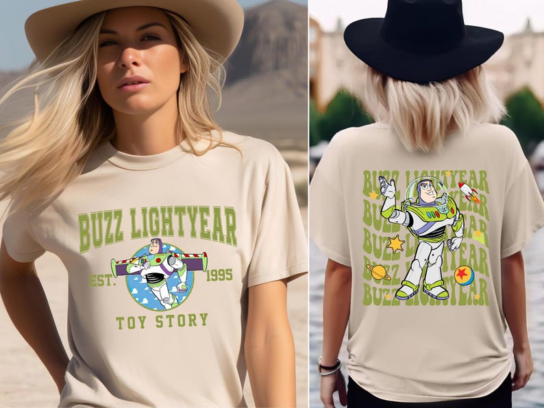 Camiseta de Buzz Lightyear de Toy Story, camiseta de Buzz Lightyear de Toy Story, camisetas familiares a juego para Disneyland, camisetas para fans de Toy Story imagen 3