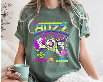 Buzz Lightyear Space Ranger Shirt, Toy Story Buzz Shirt, Boys Buzz Tee, Matching Family Trip Tee, Infinity & Beyond Toy Story Buzz Fans Tee