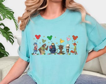 Zootopia2 Movie Shirts, Nick Gazelle Judy Flash Balloons Tee