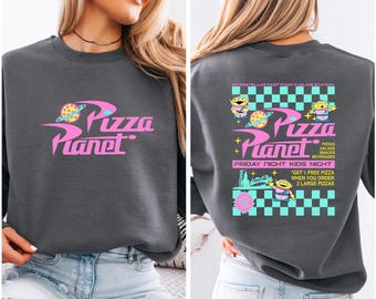 Pizza Planet Toy Story Aliens Sweater and Hoodies: Unisex Adults Kids