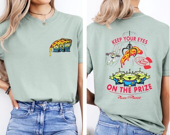 Pizza Planet Shirt, Toy Story Aliens : Comfort Colors Bella Canvas Tees