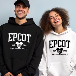 Disney Epcot Sweatshirts, Walt Disney World Epcot Hoodie, Disneyland Trip 2025 Sweaters, Disney Family Hoodies, Trip, Men's Epcot Crewnecks image 4