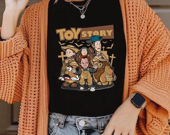 Toy Story Halloween Shirt, Toy Story Characters Shirt, Comfort Colors® Disney Halloween Shirt, Spooky Toy Story Tees, Toy Story Fan Gifts