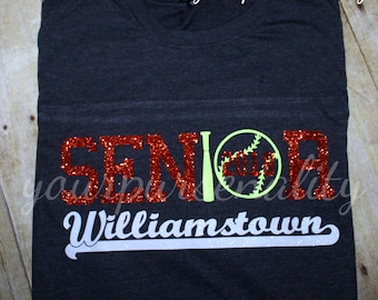 Senior softball, SENIOR 2024, baseball, soccer, senior golf, senior volleyball, glitter vinyl, glitter tee, vinyl shirt