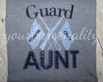 Color Guard shirt- marching band shirt - colorguard mom - spin mom - drill team dad - drill dad - band dad