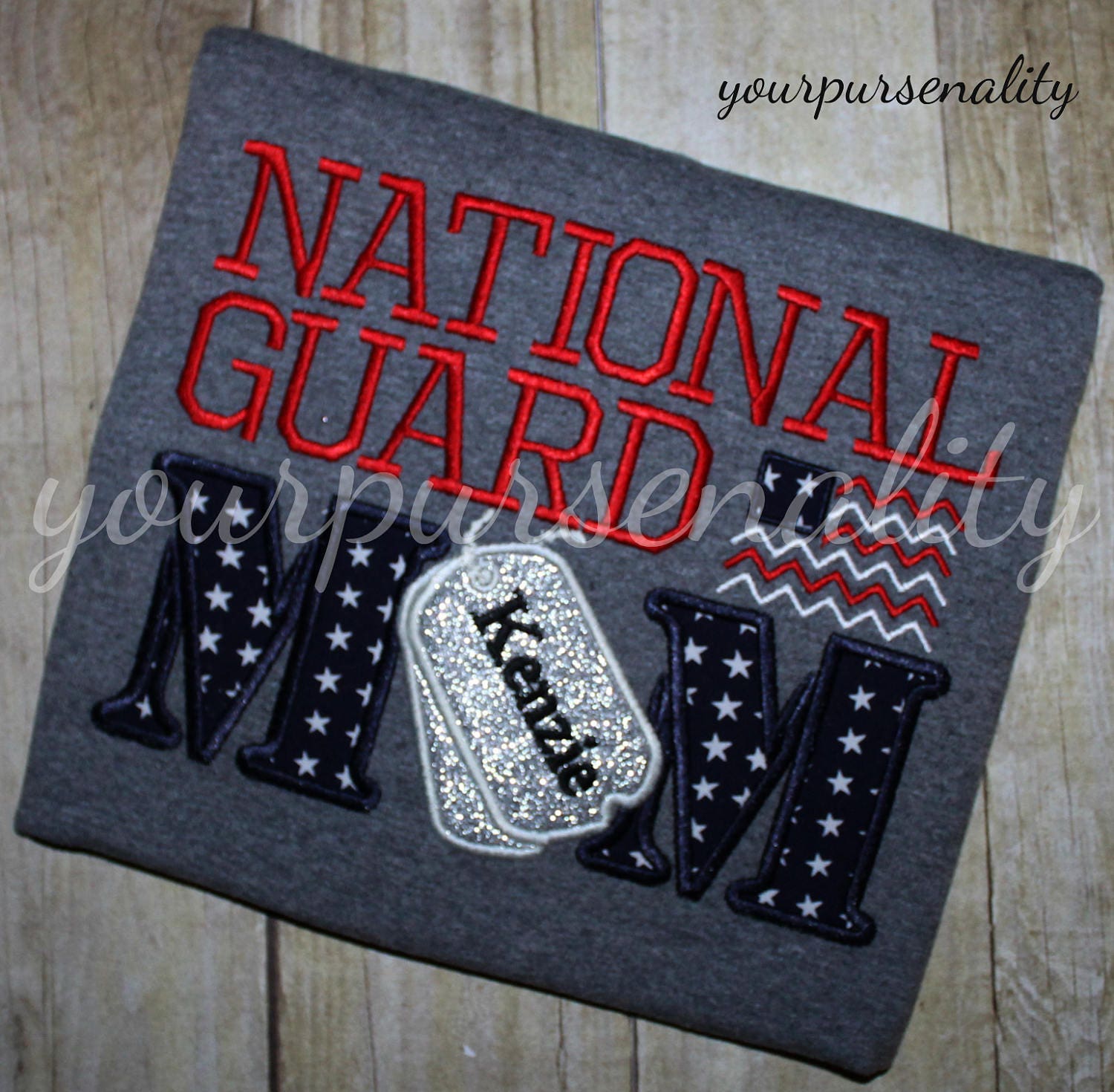 National Guard MOM Shirt US Military 
