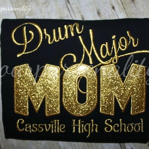 Drum Major Mom, Field Commander Dad, marching band aunt, band uncle, grandma, grandpa, shako, mace, whistle, baton
