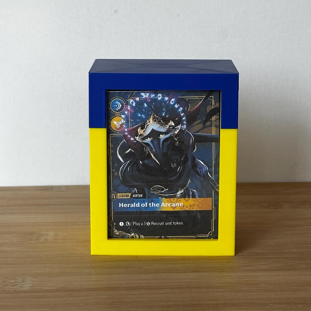 Custom 3D Printed Deck Box – Riftbound, MTG, Pokemon and TCG Cards 60 ...