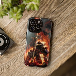 Optimus Prime Tough Case | iPhone, Samsung, Google Phone Cover | Fiery Transformer Warrior Design | Durable & Stylish Protection