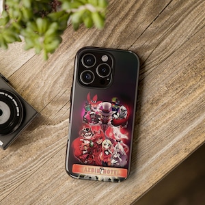 Phone Cases, Hazbin Hotel Anime Cartoon Design, Fits iPhone, Samsung, Pixel - Tough, Protective, Durable, Stylish, Unique