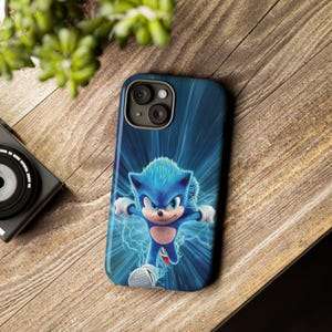Sonic the Hedgehog Tough Phone Case for iPhone, Samsung & Google Pixel – Durable / Stylish Protective Cover
