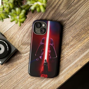 Darth Vader iPhone 16 Pro Max Case - Iconic Star Wars Design for iPhone 16, 15, 14, 13, 12, 11 Pro- Samsung S25, S24, S23, S22, S21 Ultra
