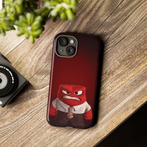 Inside Out iPhone 16, 15 14 13 12 11 Pro Max - Anger Samsung S24 S23 S22 S21 Plus - Gift For Him & Her Accessories