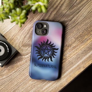 Supernatural Themed iPhone 16, 15, 14, 13, 12 11 Pro Max and Samsung S25, S24 S23 S22 S21 Plus Cover, Phone Cases, Custom Design All Models