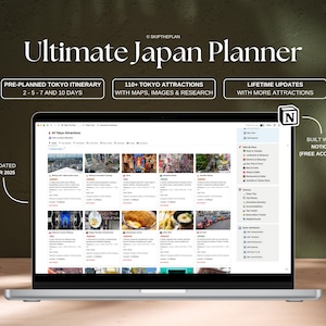 Itinerário de Tóquio e Planejador de Viagem do Japão Guia de Tóquio Itinerário de Viagem de 1 a 10 Dias em Tóquio Itinerário de Viagem do Japão Planejador de Viagem do Japão Itinerário do Japão