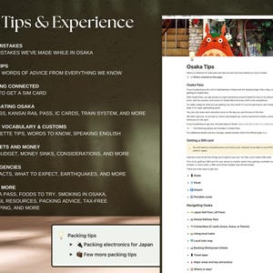 Our tips for traveling in Osaka. All the mistakes we did, all tips we learned, and everything you need to know before going to Osaka.